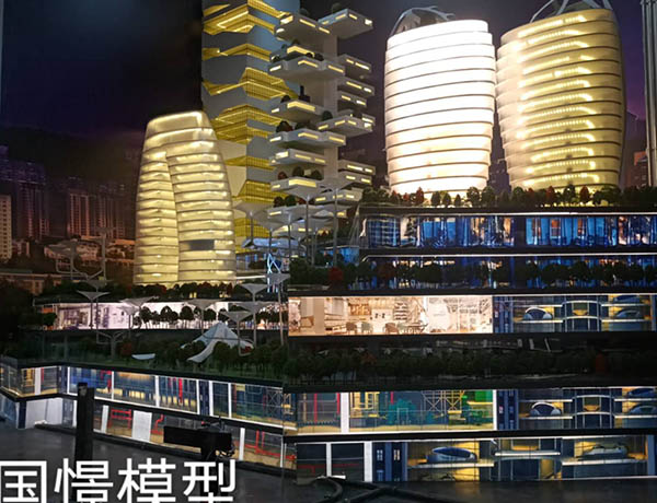 张北县建筑模型