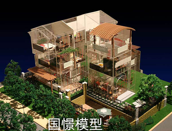 张北县建筑模型