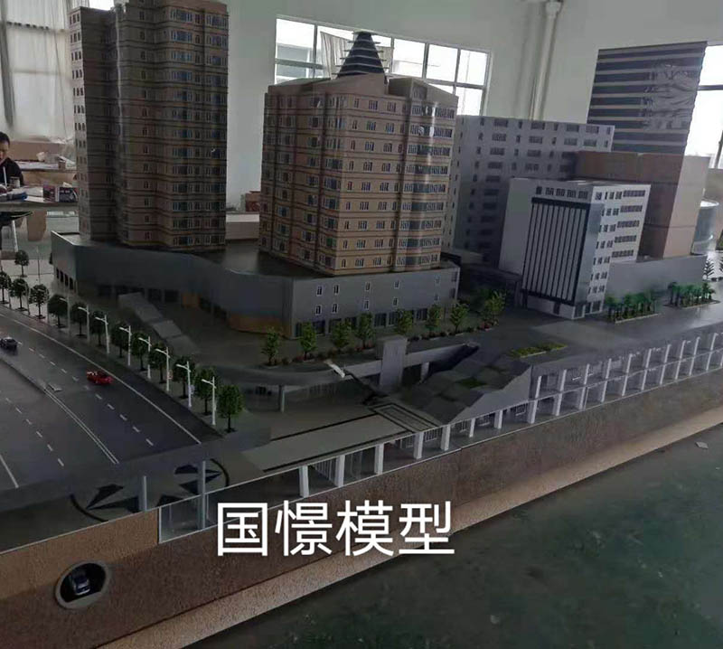 张北县建筑模型