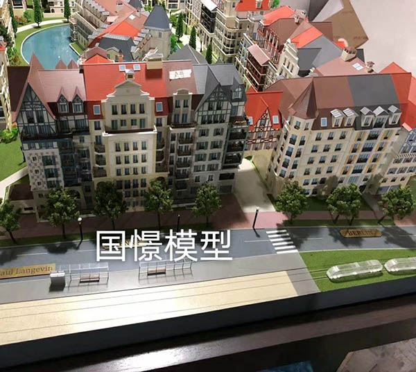 张北县建筑模型